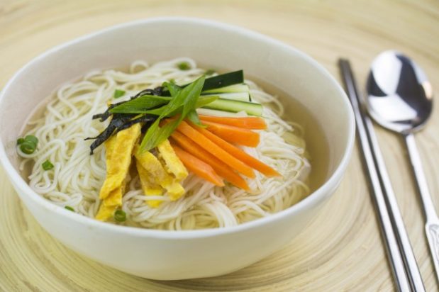 Korean Noodle Soup (Guksu)